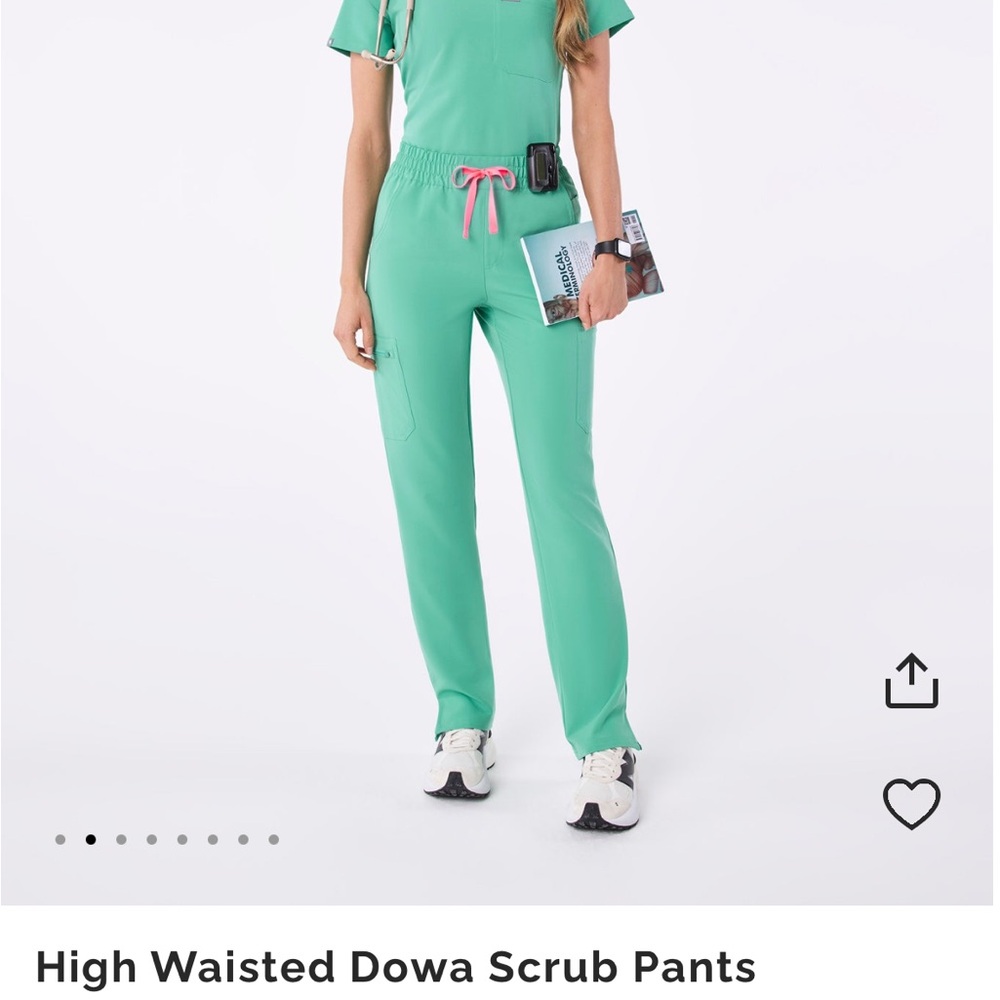 Figs Women's Surgical Green Jogger Scrub Pant